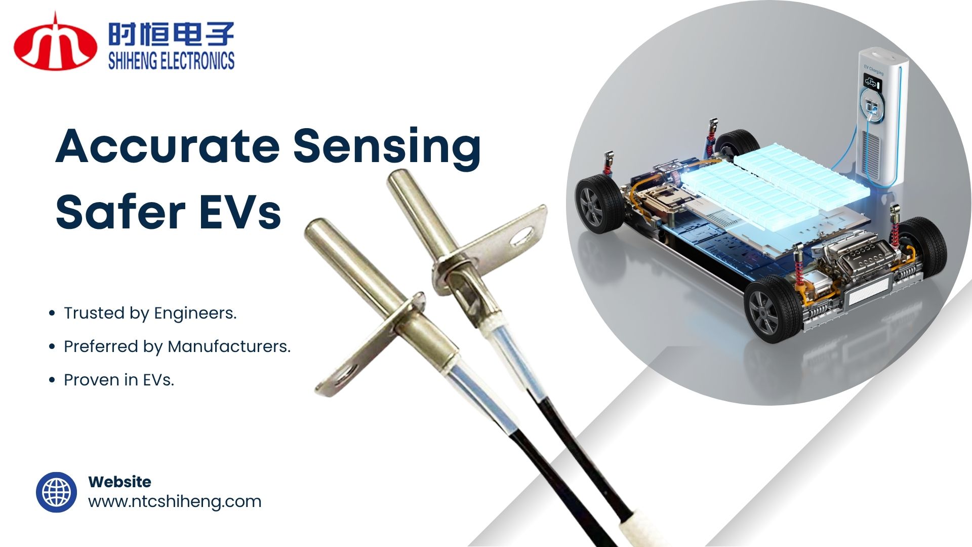 EV battery thermistor